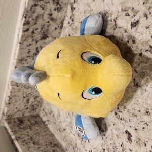 Disney Little Mermaid Interactive Flounder Plush that moves and talks